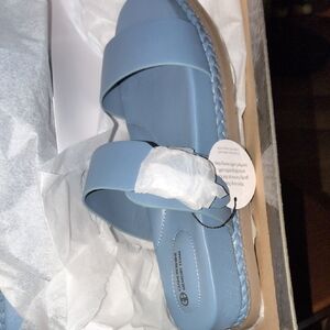 Giani Bernini Light Blue Sandals